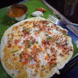 Onion Chilli Uthappam