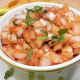 Sliced Onions, Lemon & Chilli